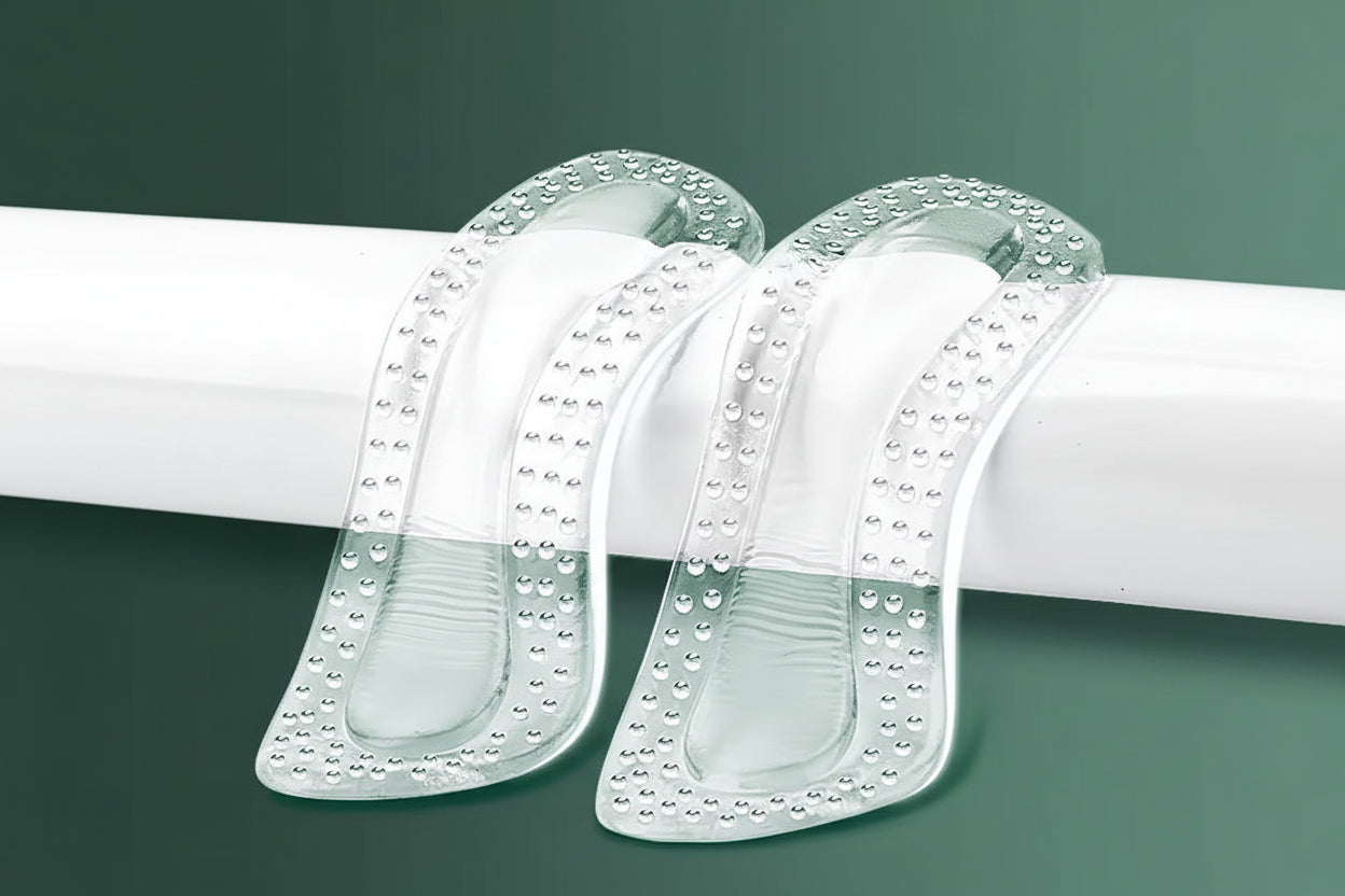 Sjálflímandi Hælpúðar - Vörn gegn Hælsæri og Nuddi