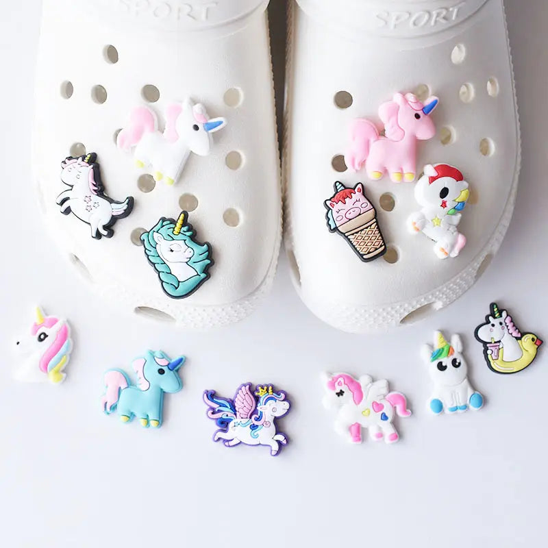 Crocs skraut - Einhyrninga 1 stk.
