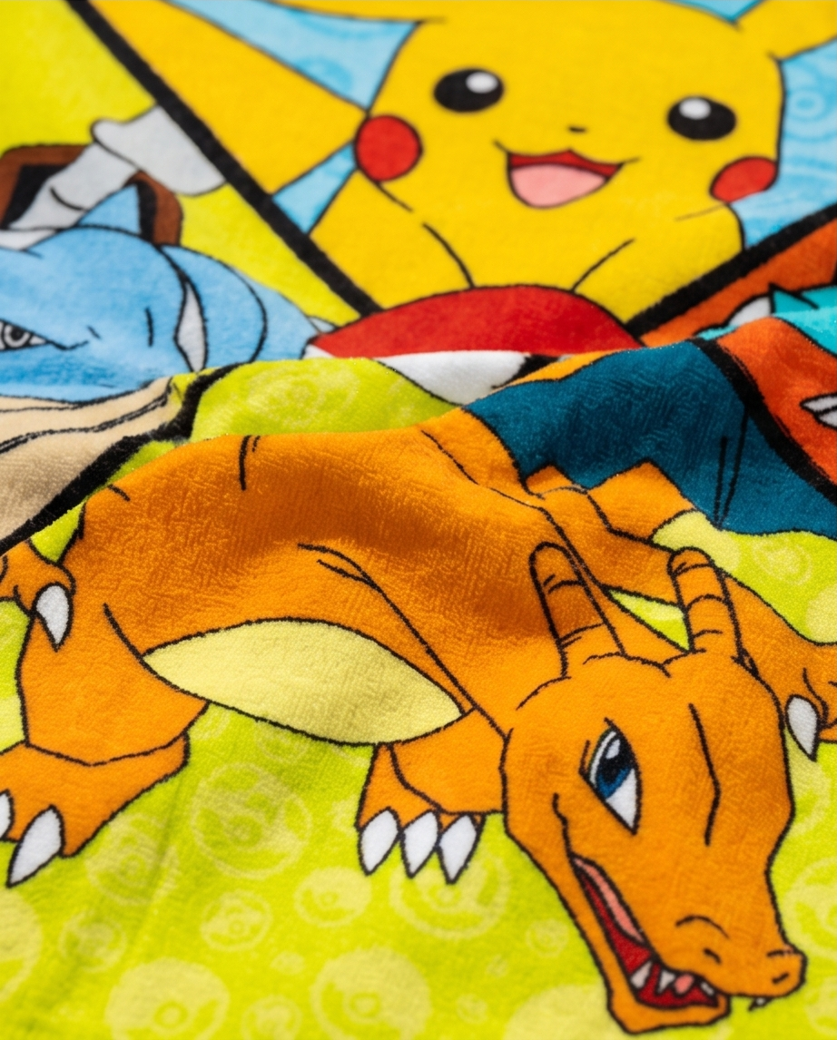 Handklæði Pokemon og félagar