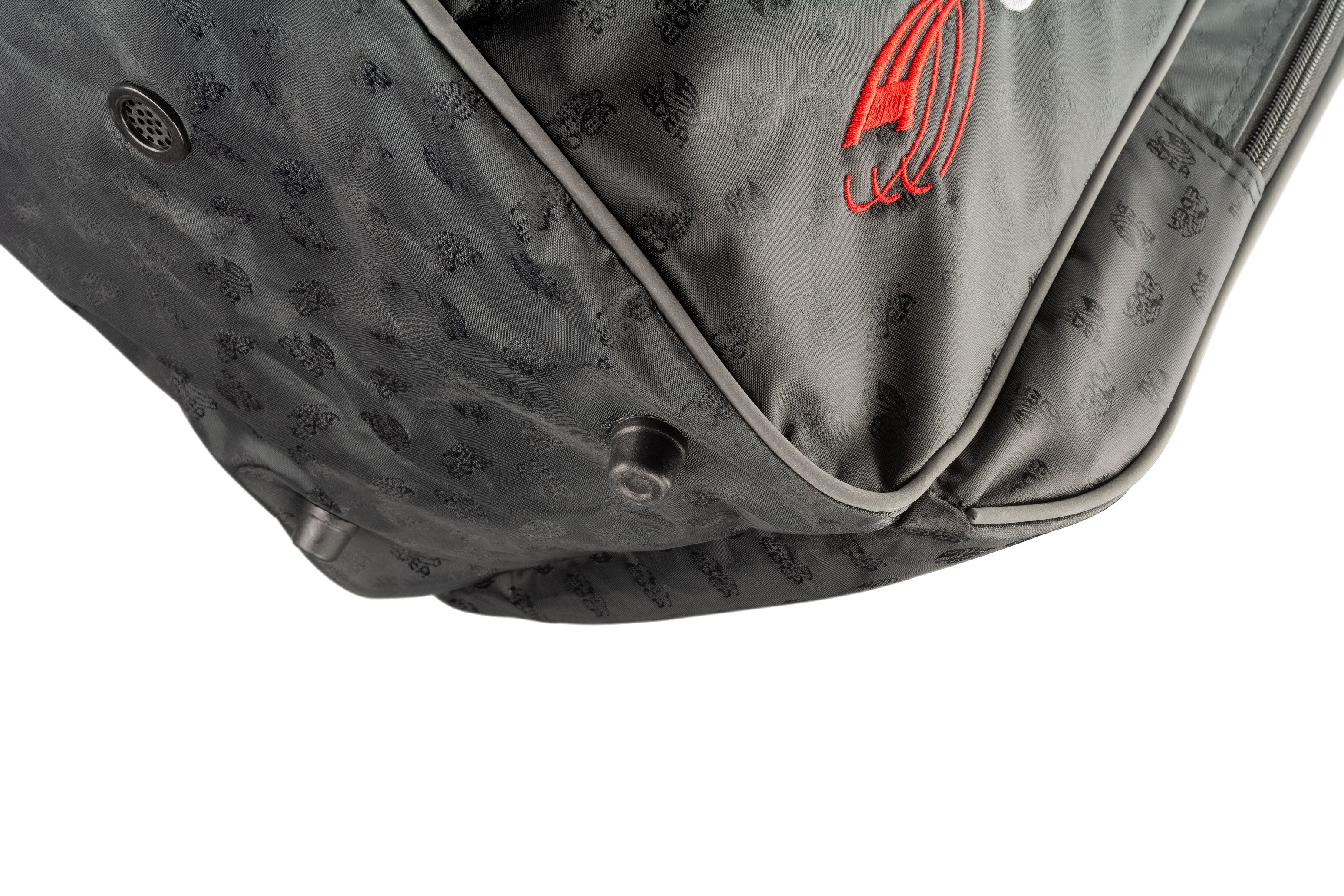 Edea skautatöskur  Jacquard- svört - eitt hólf