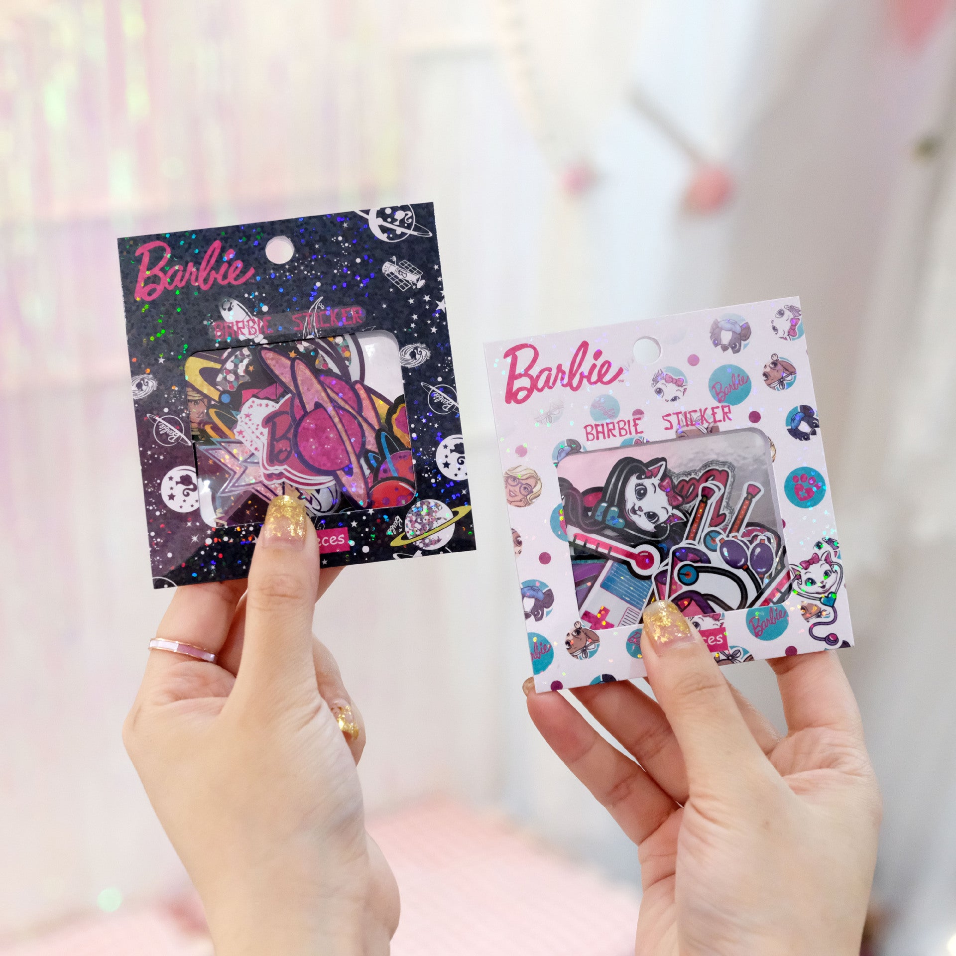 Barbie límmiðar 34 stk