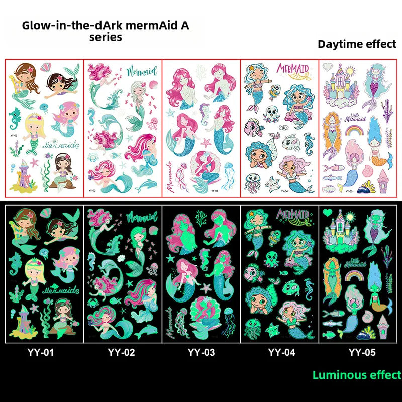 Tatto Hafmeyju B glow in the dark 5 arkir
