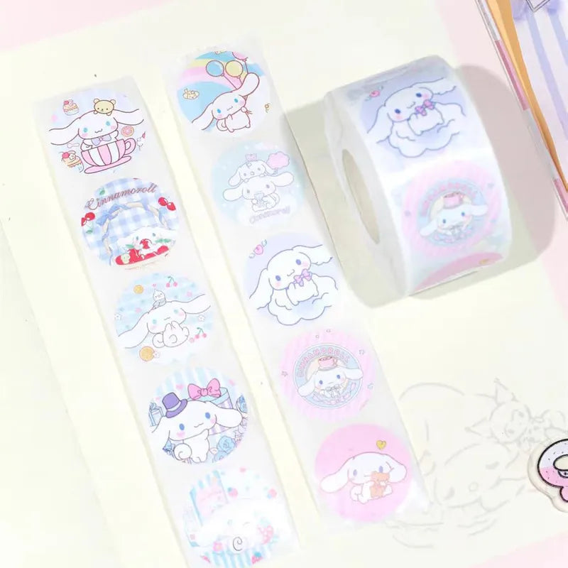 Límmiðar Hallo Kitty og vinir 500 stk.