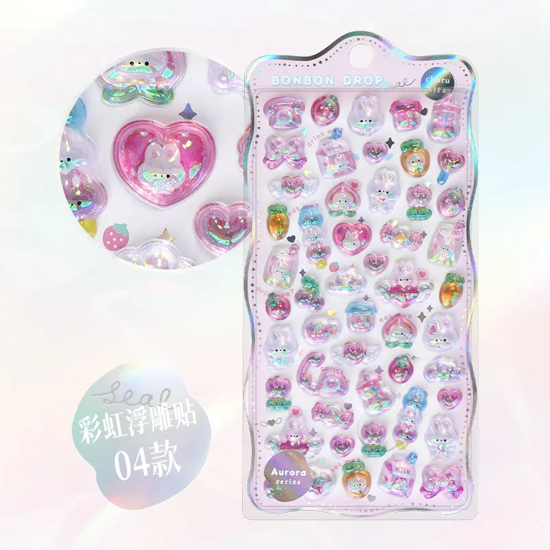 Límmiðar 3D litlir