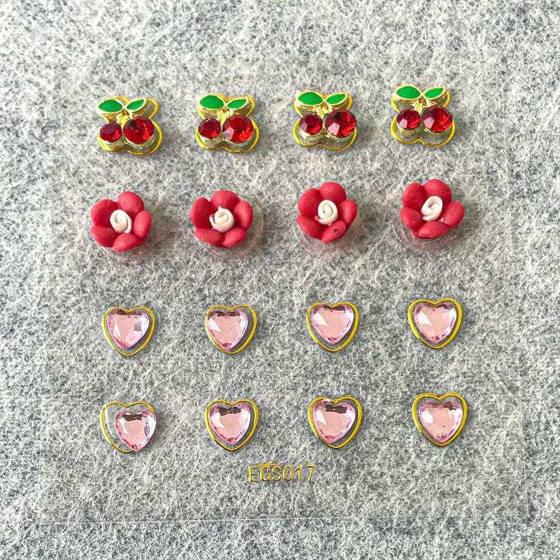 Eyrnalokkar límmiðar - ýmsar gerðir