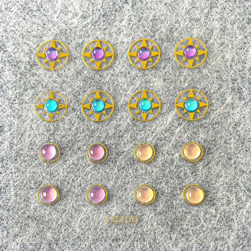 Eyrnalokkar límmiðar - ýmsar gerðir