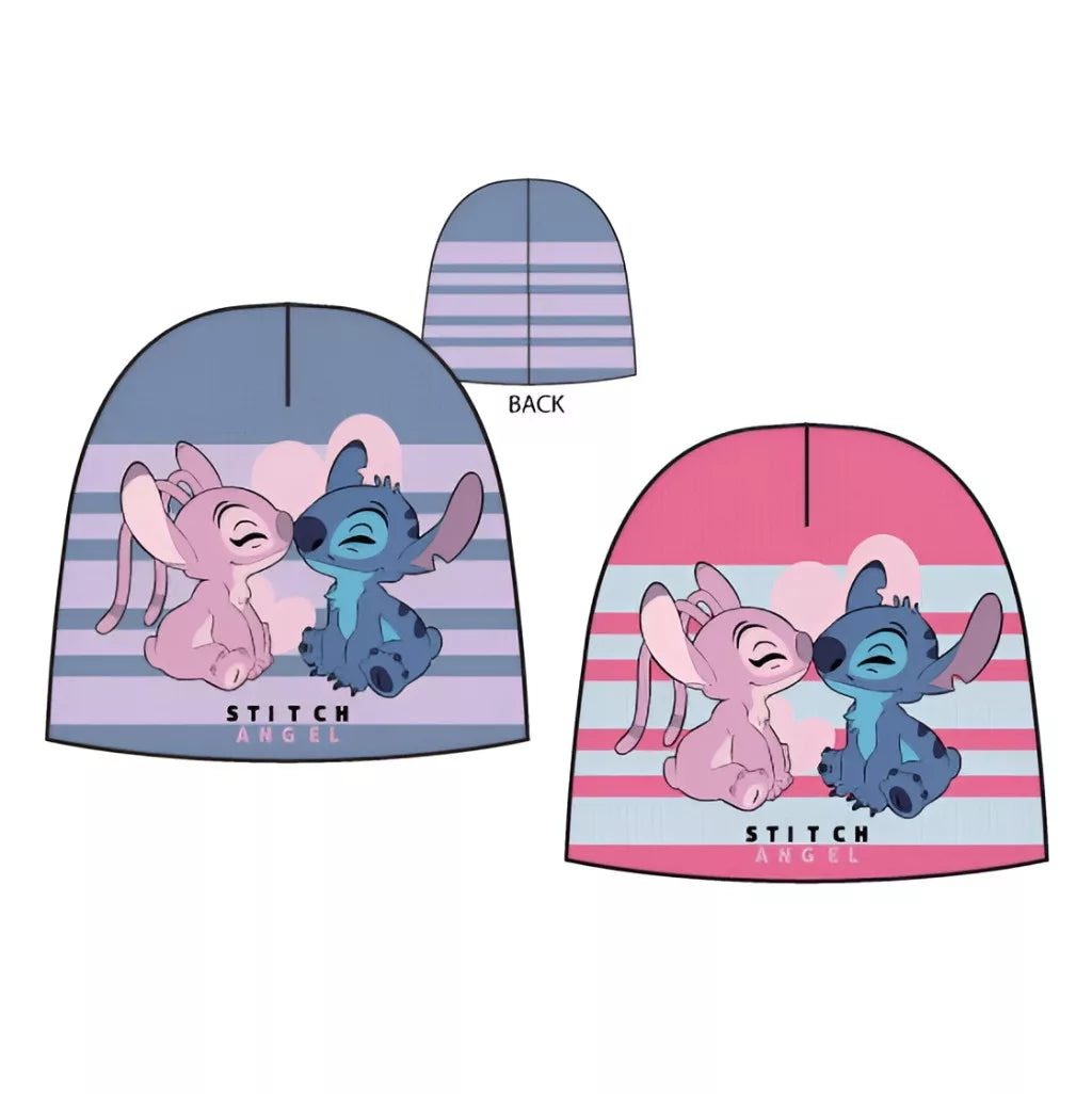 Húfa Stitch tveir litir