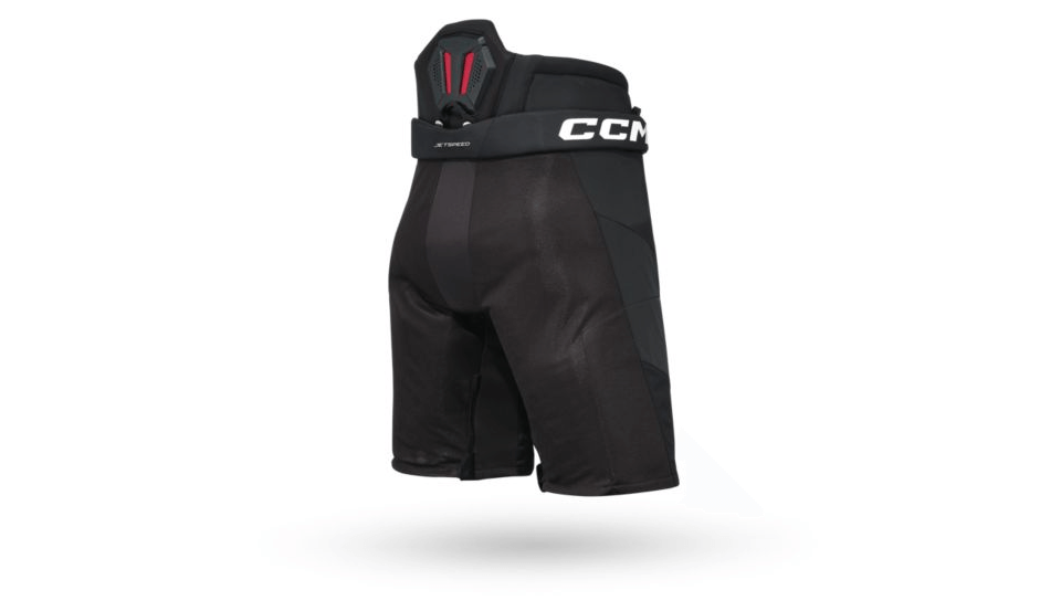 Hokkí buxur JETSPEED GIRDLE SHELL - Svartar - Junior