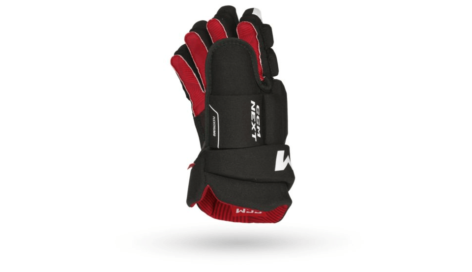 Hokkí hanskar Next - Svartir - Junior