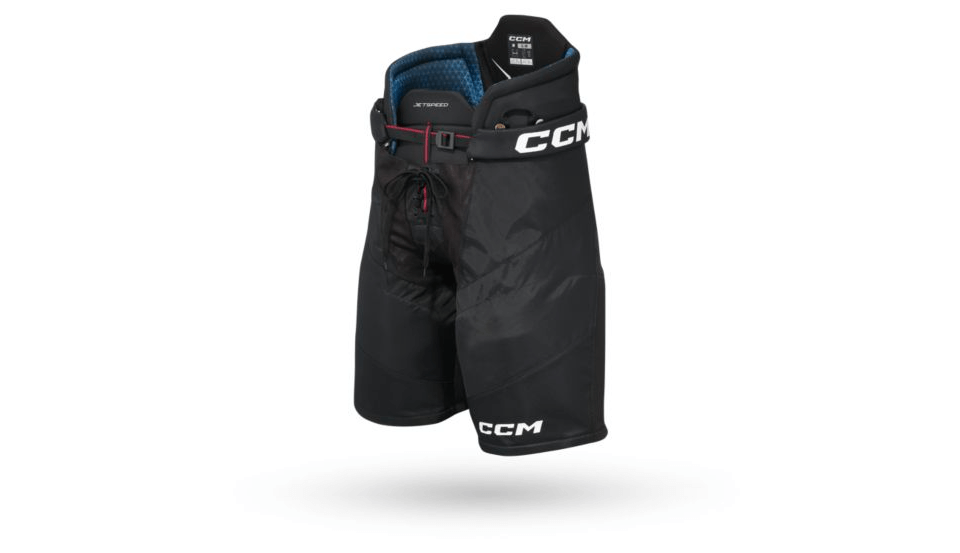 Hokkí buxur JETSPEED GIRDLE SHELL - Svartar - Junior