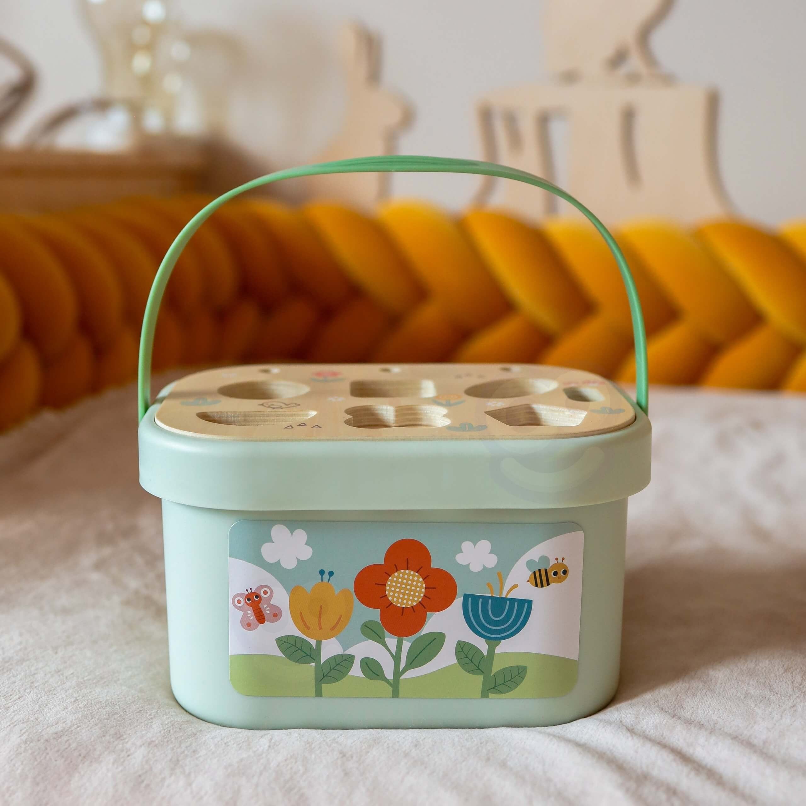 TOOKY TOY Fræðslukassi 5-í-1 — Magic Garden Montessori