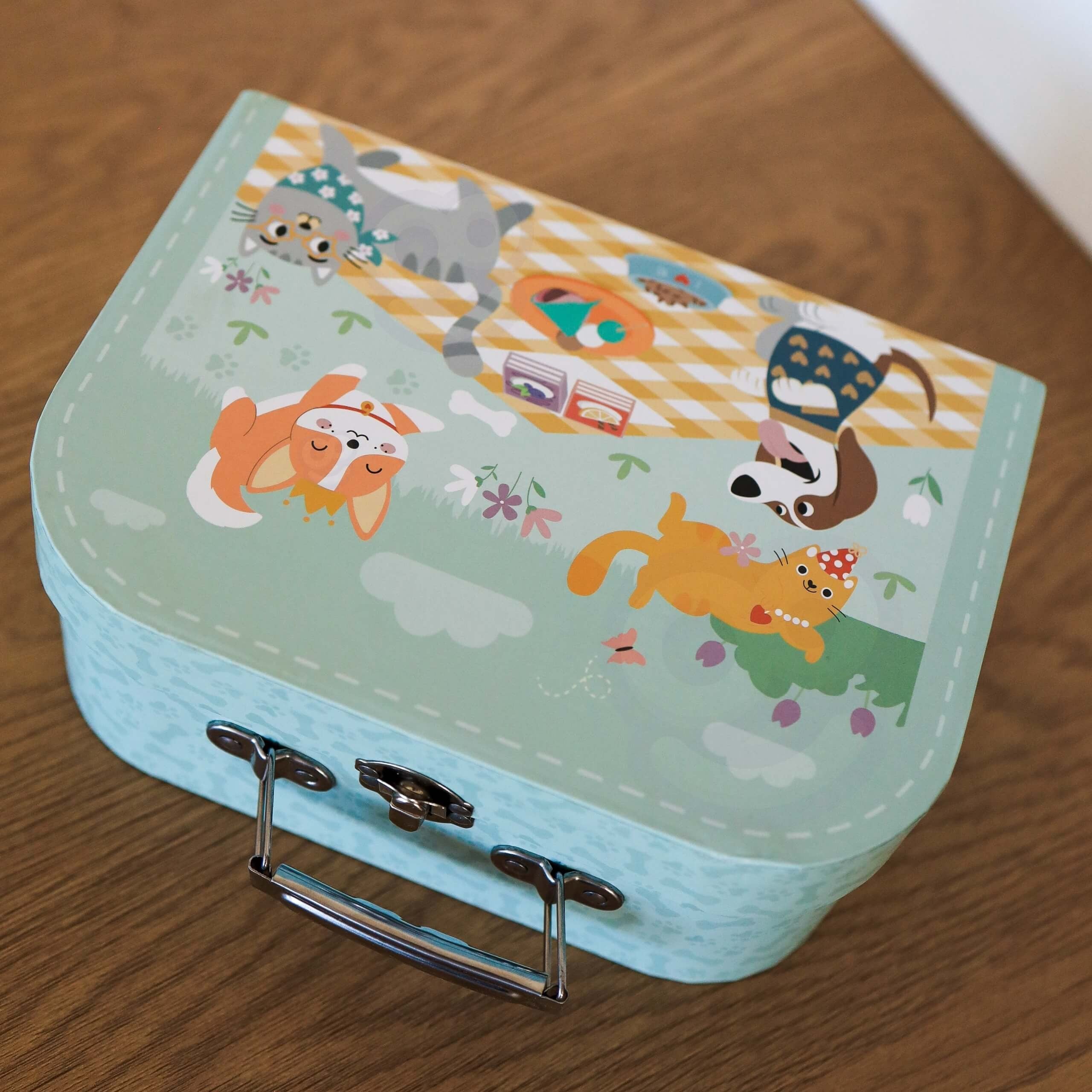 TOOKY TOY Lautarverðarsett — Matarskurður með Velcro