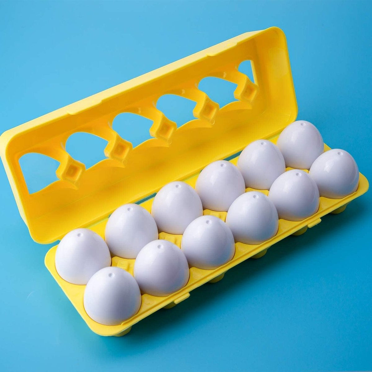 WOOPIE Montessori Eggjapúsl — 12 Egg, 12 Form