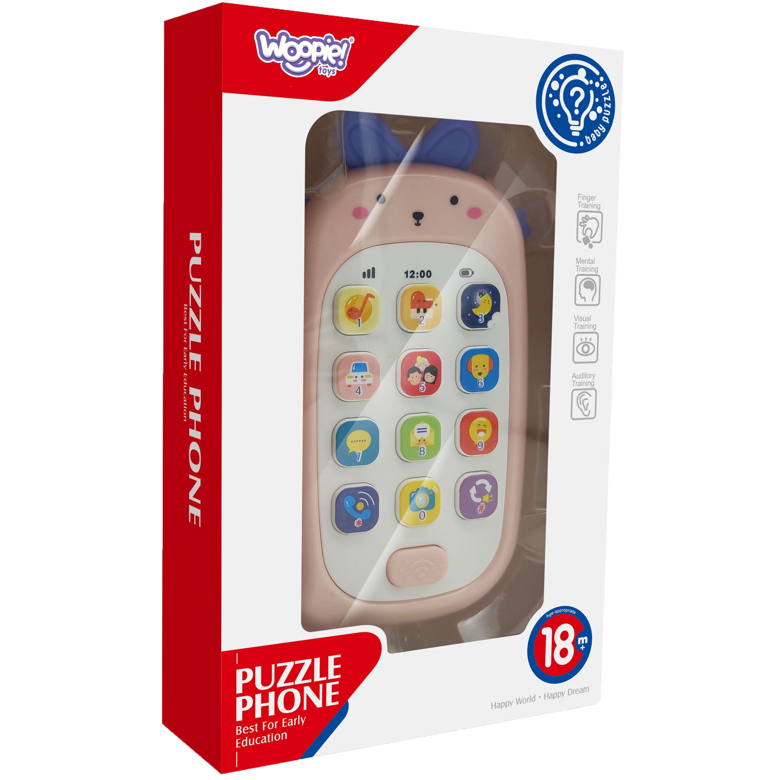 WOOPIE BABY Leikjasími — með hljóðum