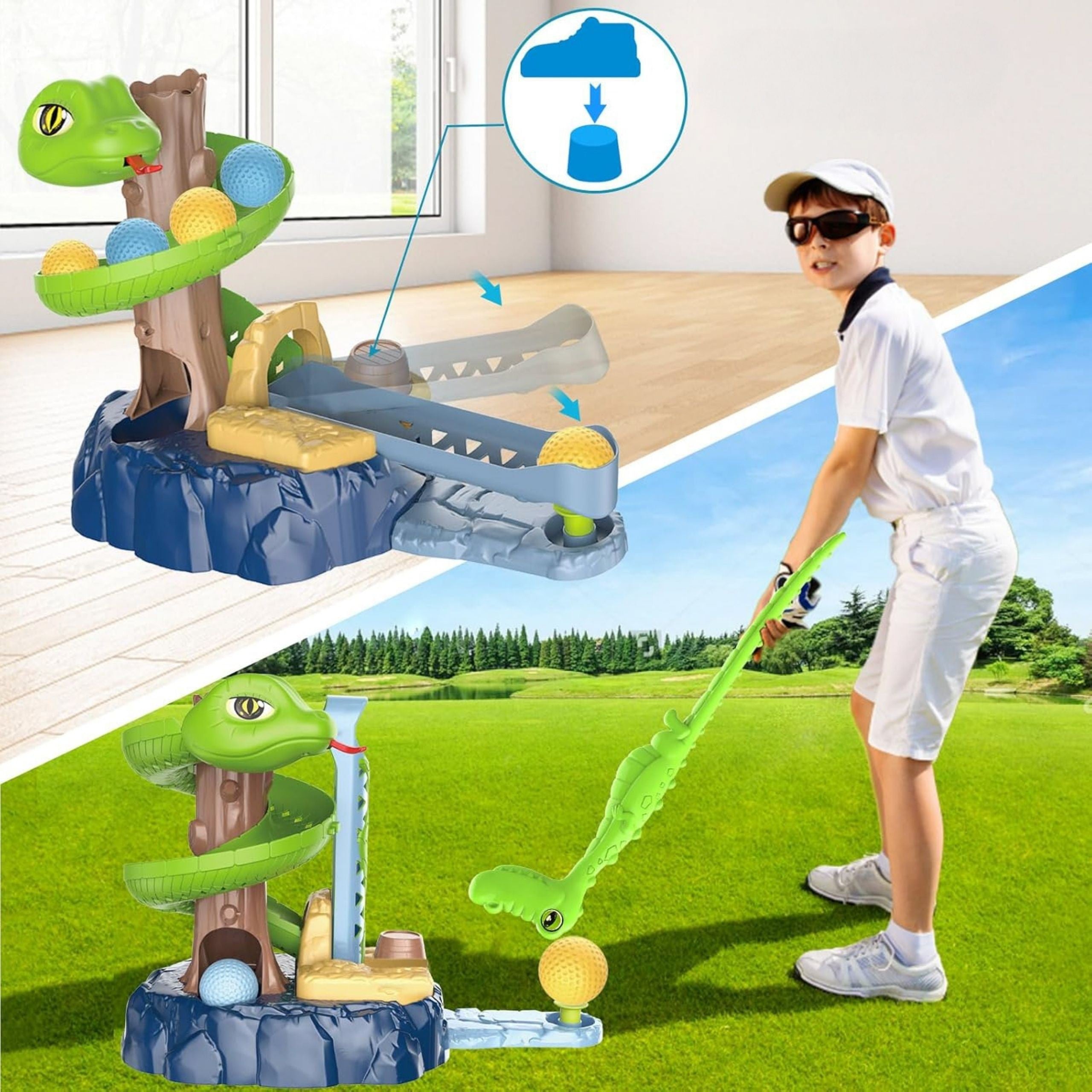 WOOPIE Mini Golf — SNAKE GOLF Spilakassaleikur