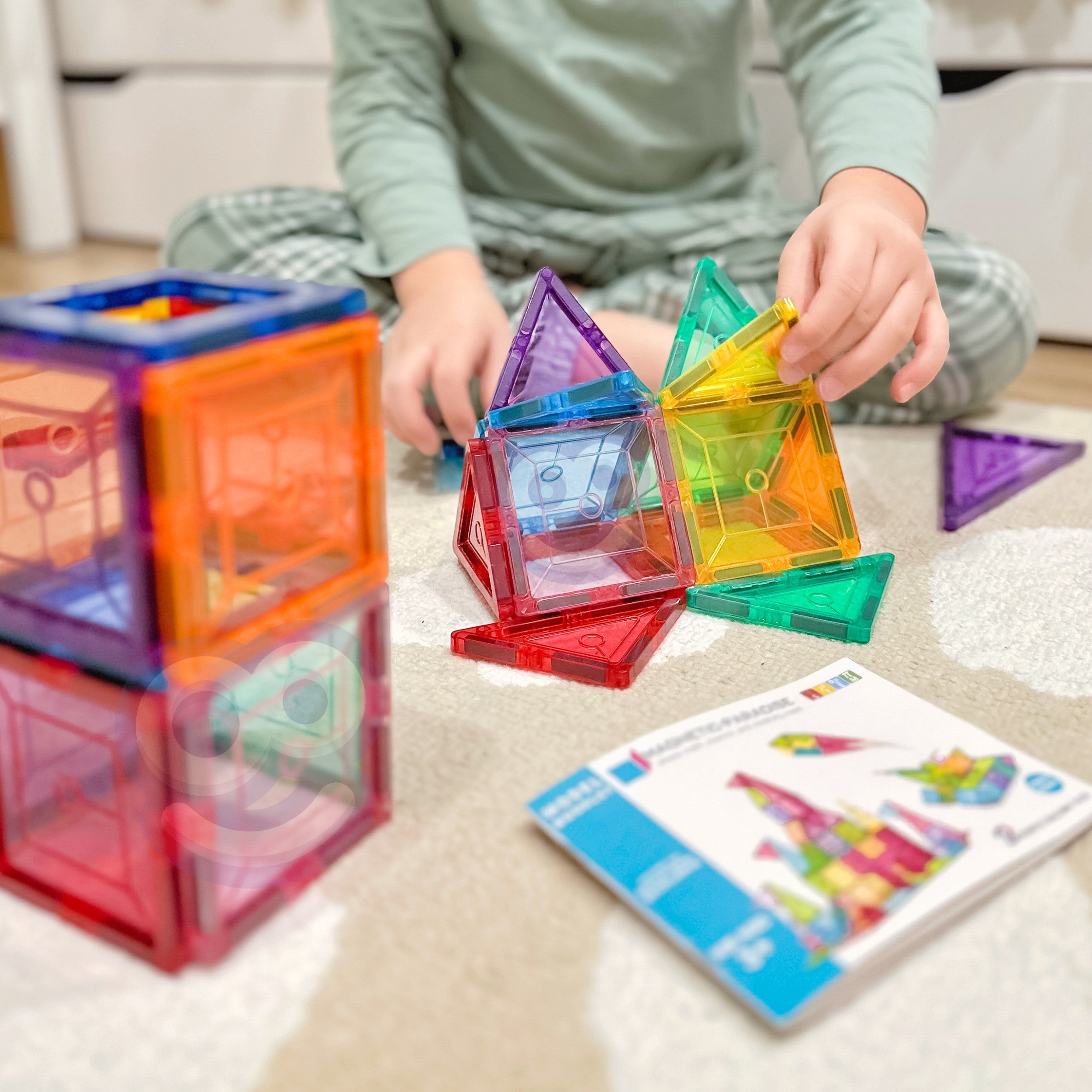 WOOPIE 3D Montessori Segulkubbar