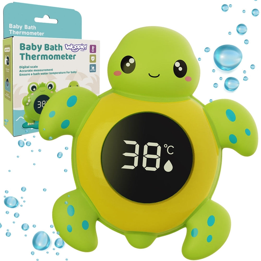 WOOPIE BABY 2-í-1 Baðhitamælir — Mælir Vatns- og Herbergishita