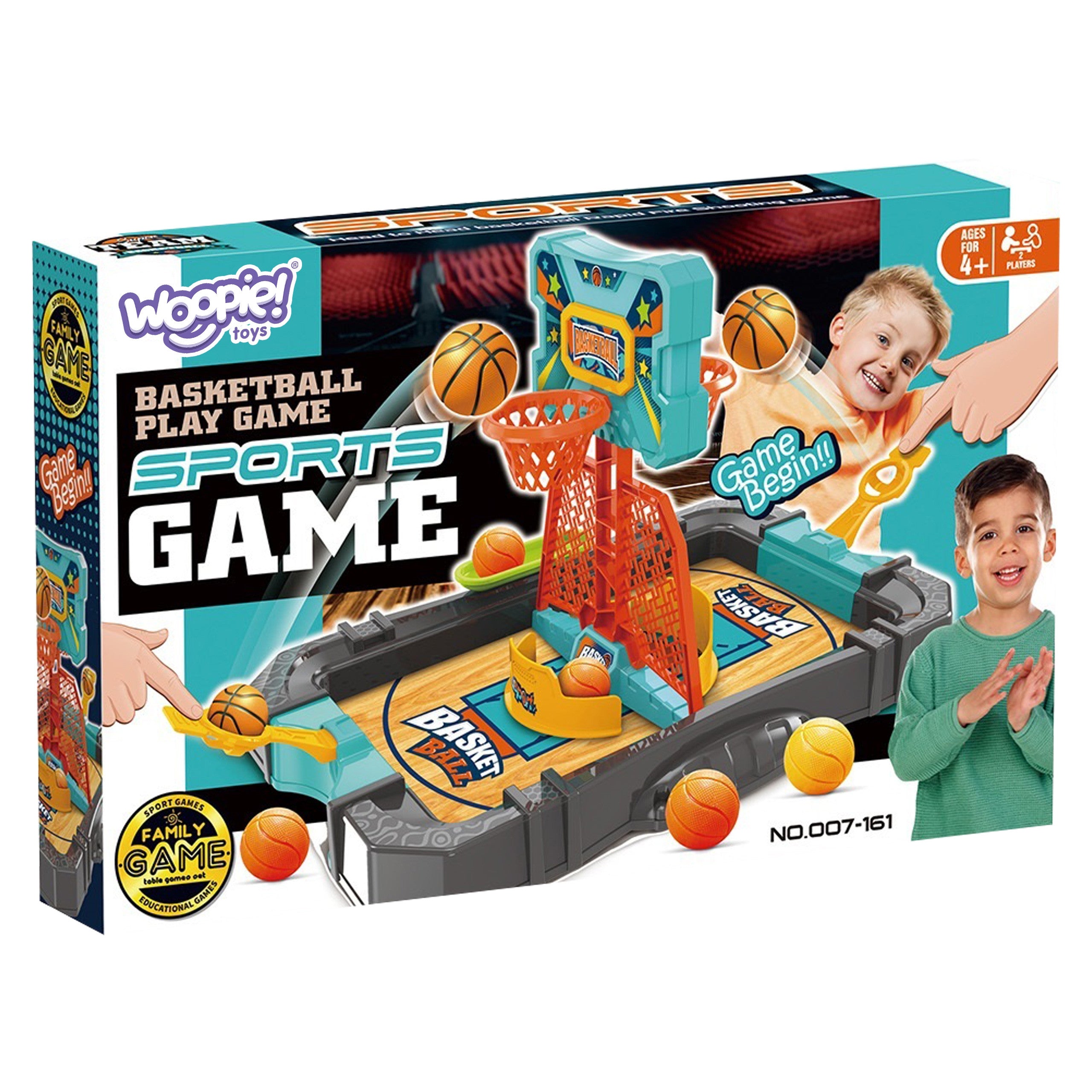 WOOPIE Mini Körfuboltaborð — Fyrir tvo leikmenn