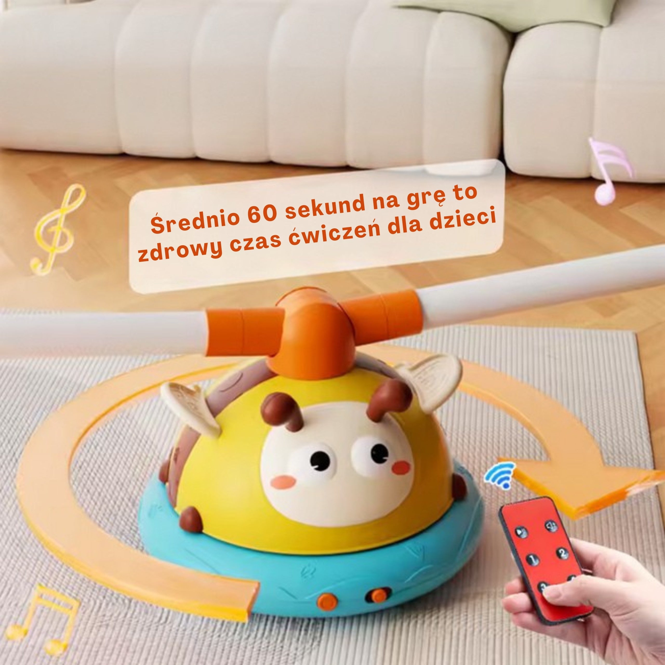 WOOPIE Sjálfvirkt Sippuband — 2-í-1 Skotborðsleikur