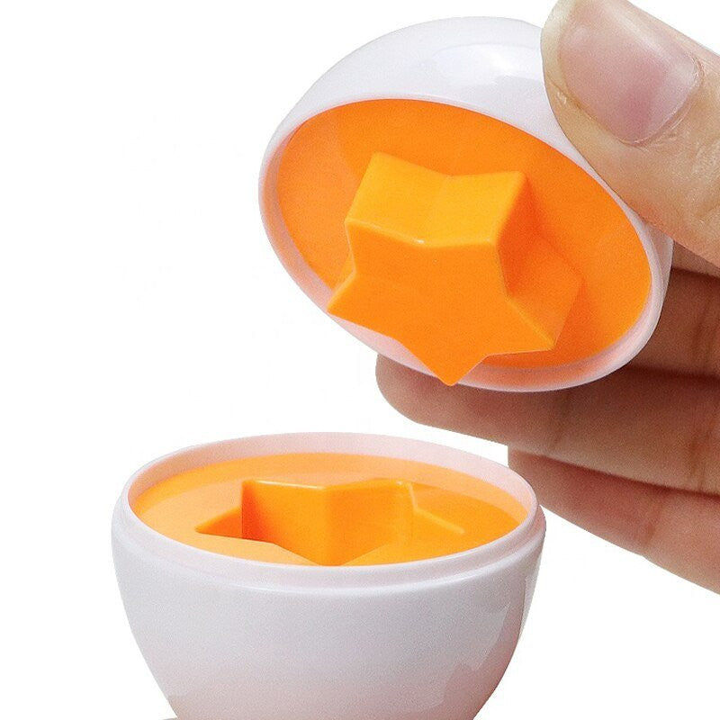 WOOPIE Montessori Eggjapúsl — 12 Egg, 12 Form