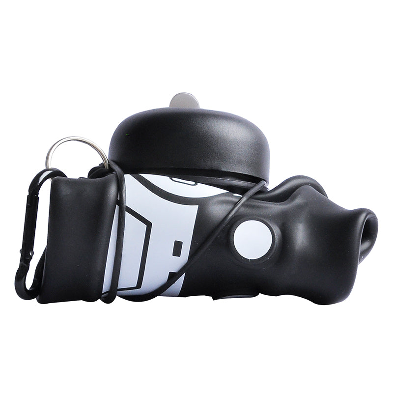 Vatnsbrúsi Game over svartur og hvítur 600 ml