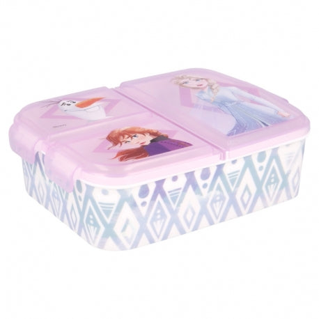 Nestisbox  með þremur hólfum - Frozen 2