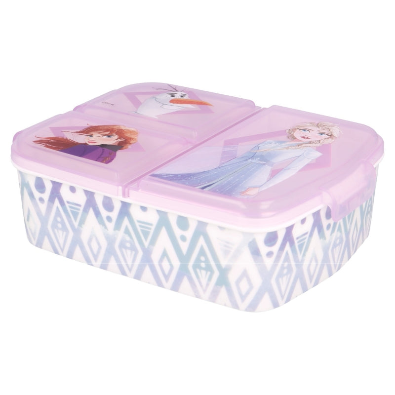 Nestisbox  með þremur hólfum - Frozen 2