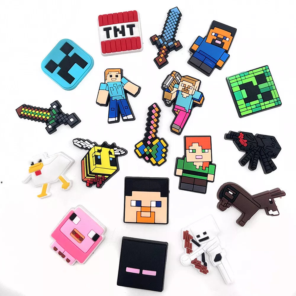 Crocs skraut - Minecraft 1 stk