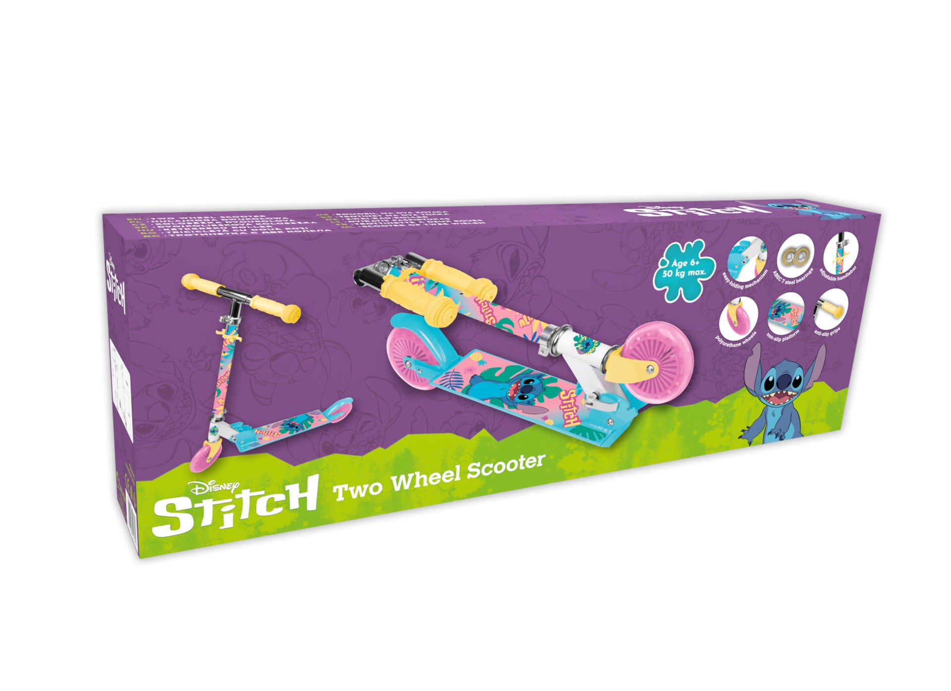 Hlaupahjól - 2 dekk 120 mm Stitch