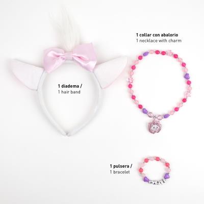 Hárspöng, hálsmen og armband - Maria Kisa