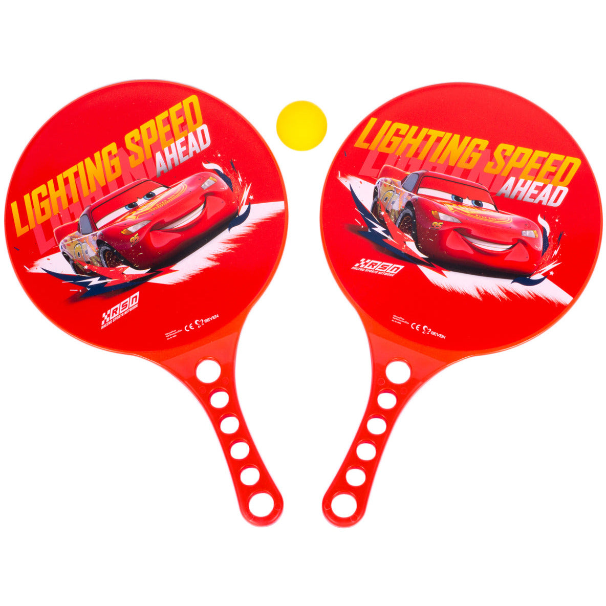 Tennisspaðar og bolti - Cars