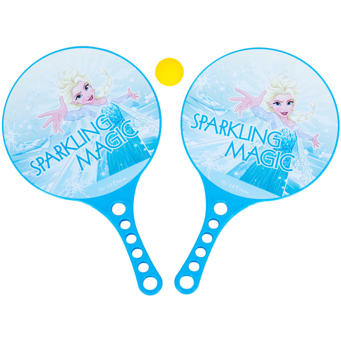 Tennisspaðar og bolti - Frozen