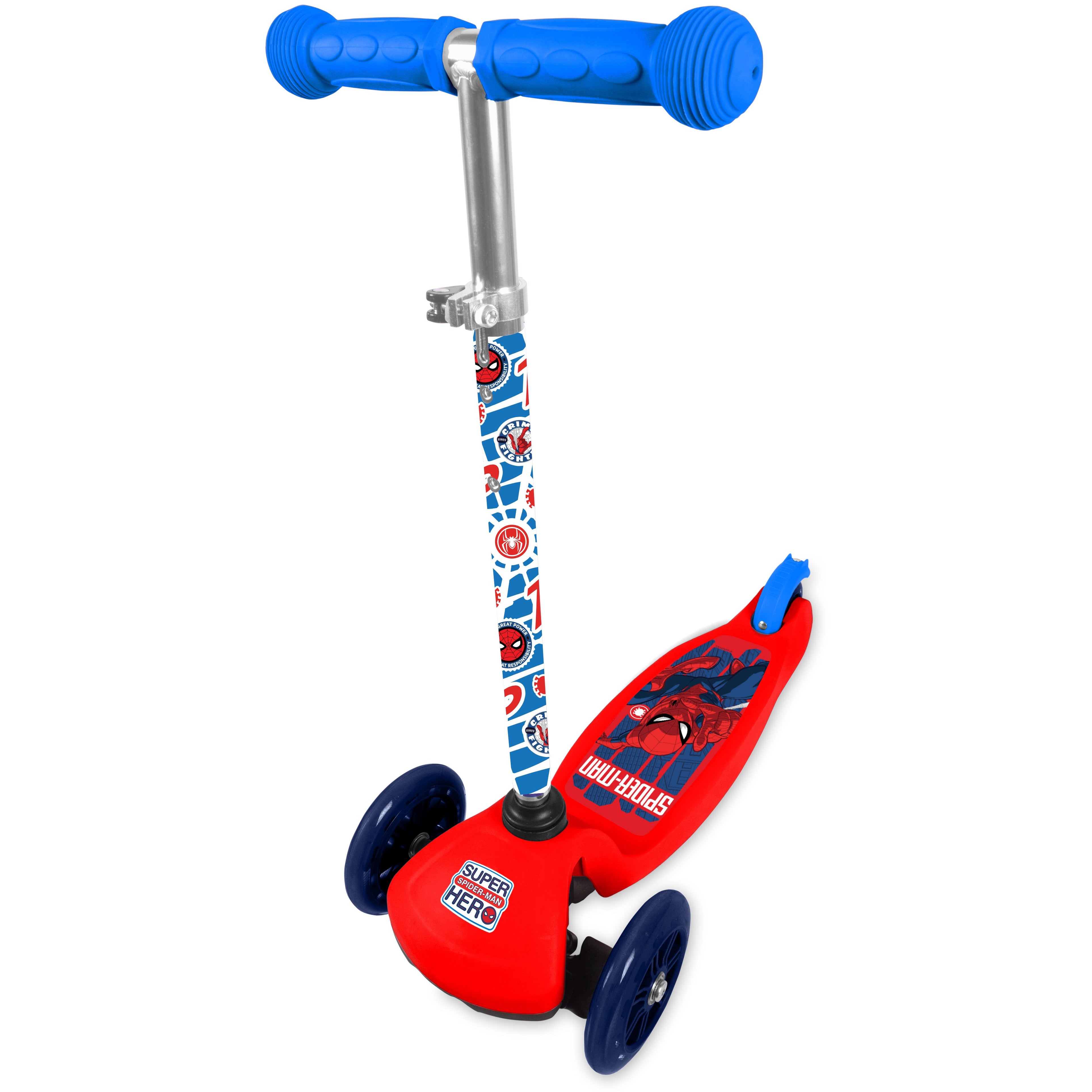 Hlaupahjól - 2 dekk að framan - Spiderman