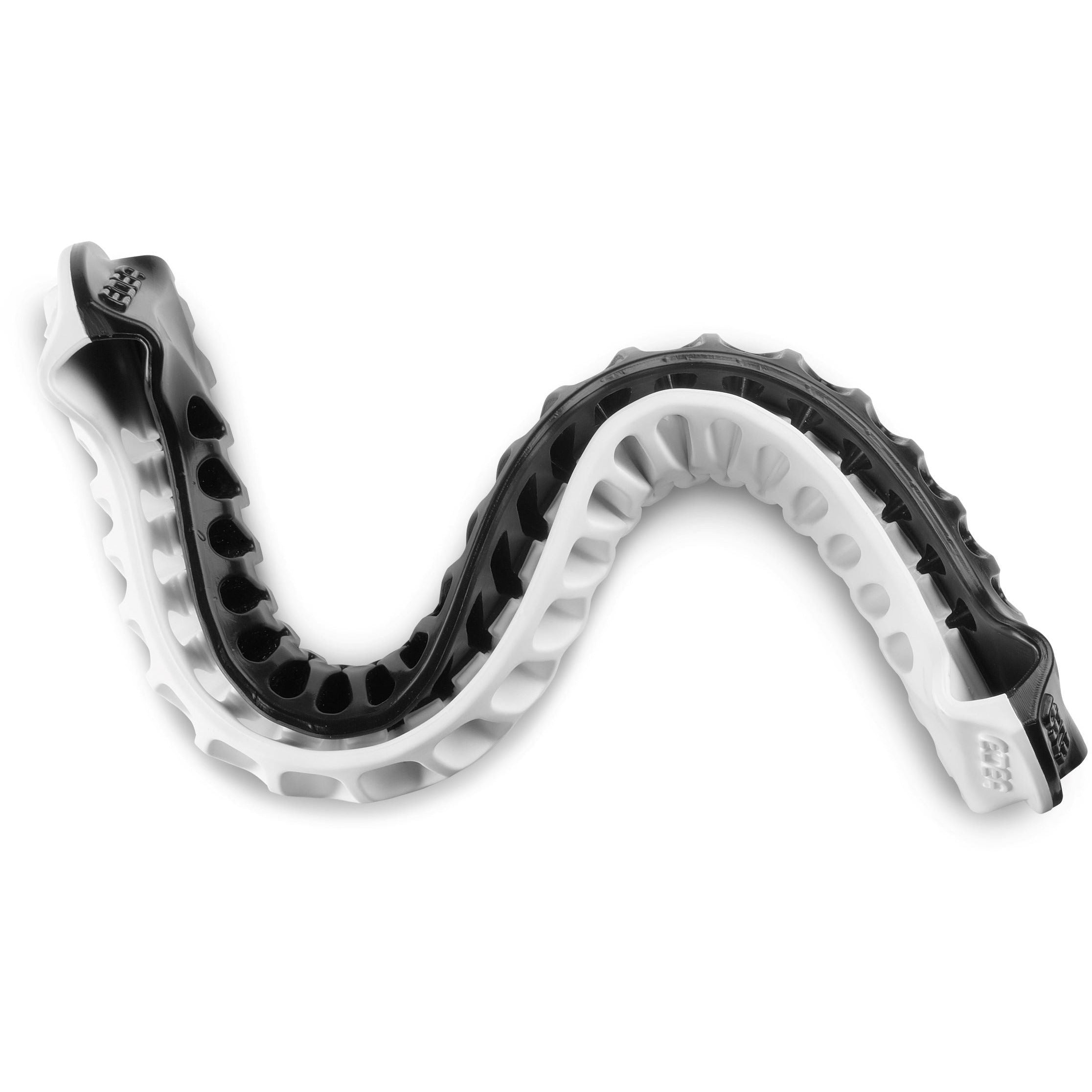 Edea skautahlífar - Hvítar og svartar - medium