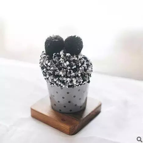 Kósýsokkar  með dúsk