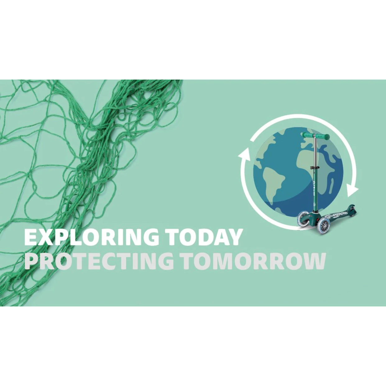 Hlaupahjól - Mini Micro Deluxe 3 in 1 - blátt