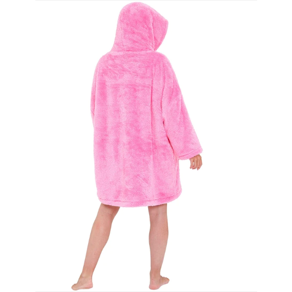 Kósýpeysa bleik fullorðins