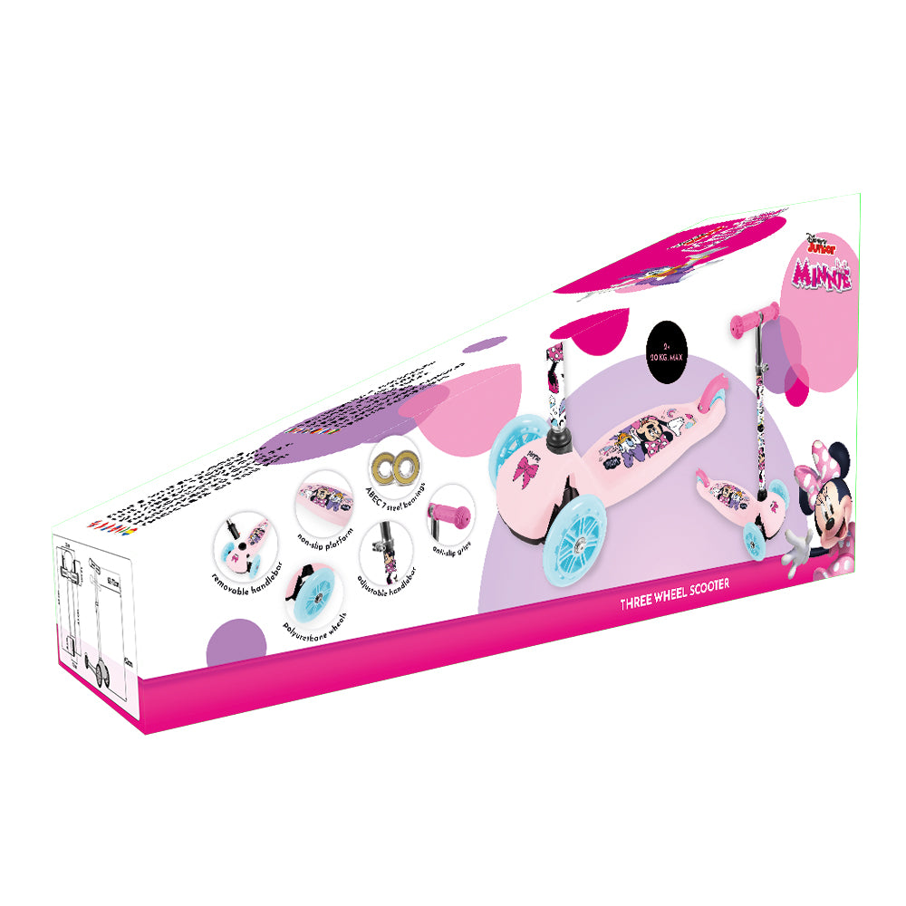 Hlaupahjól - 2 dekk að framan - Mína Mús