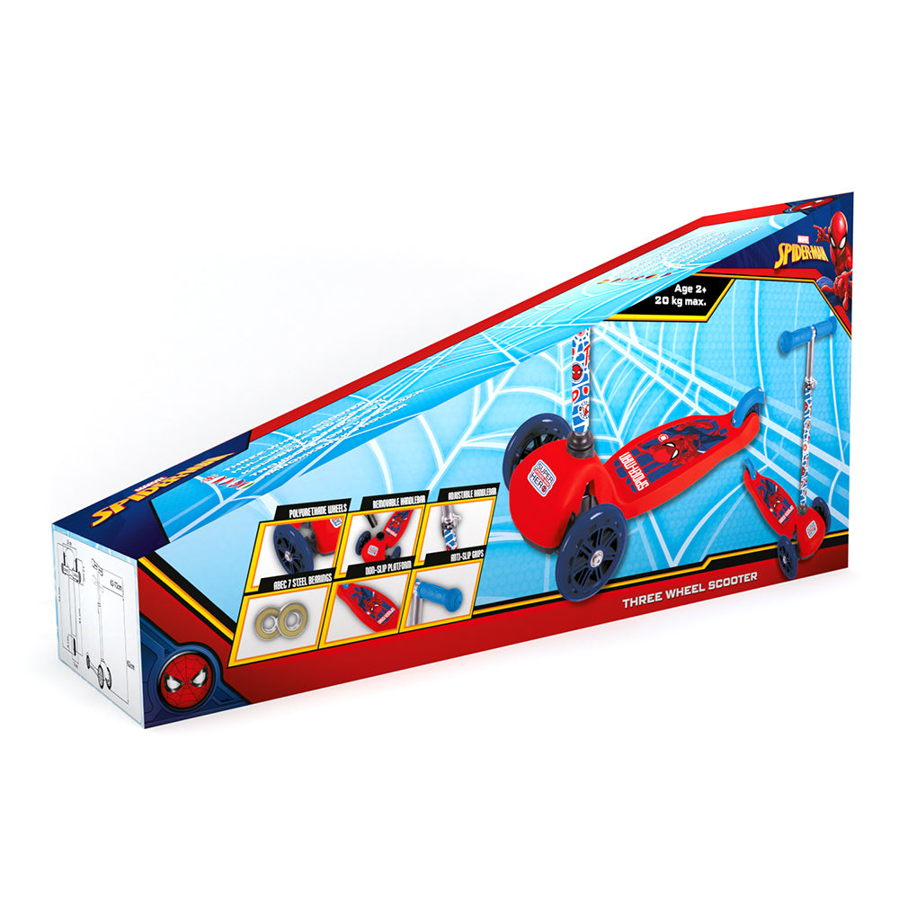 Hlaupahjól - 2 dekk að framan - Spiderman