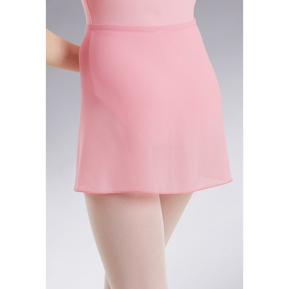 Ballettpils  Georgett - ballettbleikt