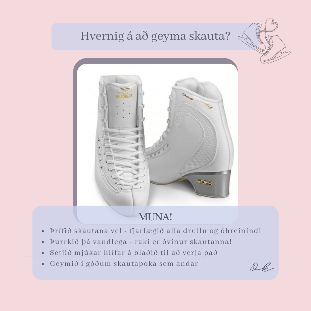 Hvernig á að geyma skauta yfir sumarið