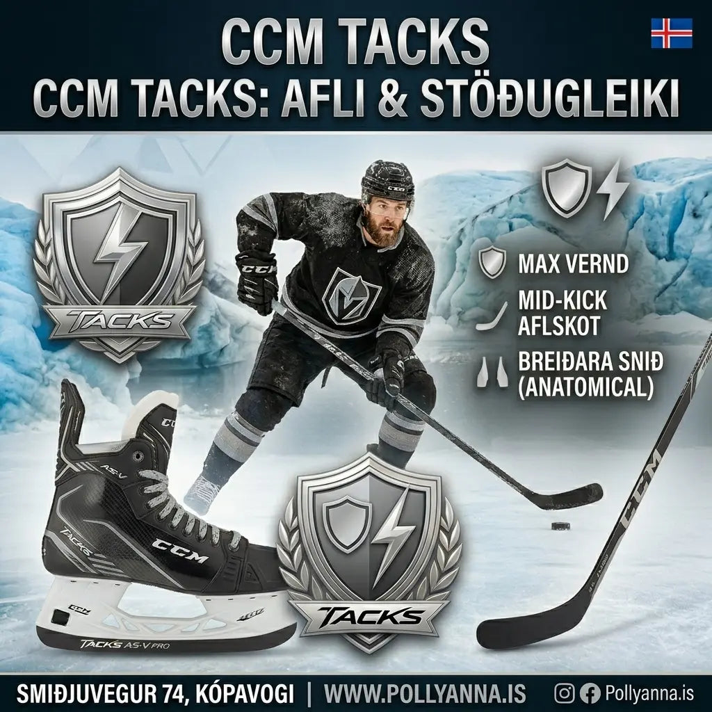CCM hokkíbúnaður — Next, Tacks, Jetspeed og Ribcor: Hver er munurinn?