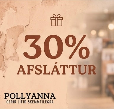 Vörur með 30% afslætti