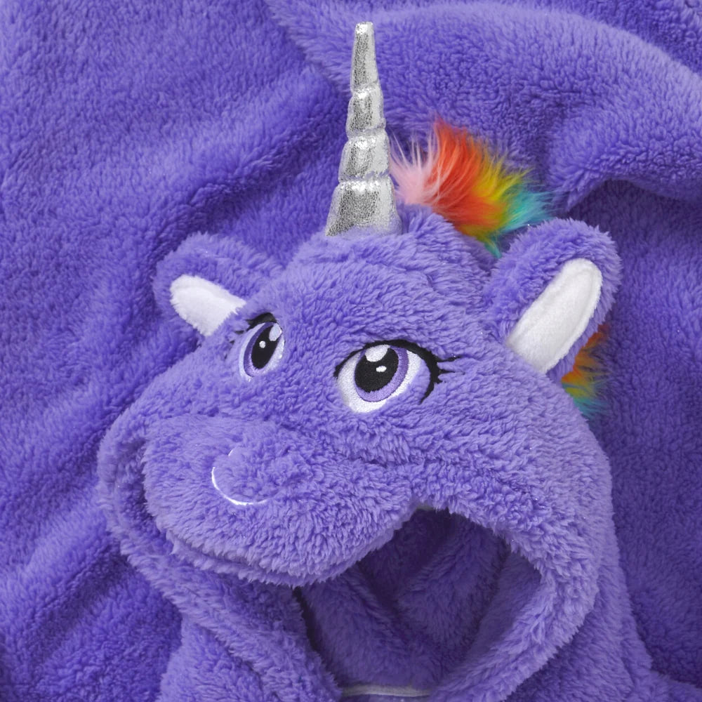 Kósýgalli Einhyrninga Purple glitter Rainbow