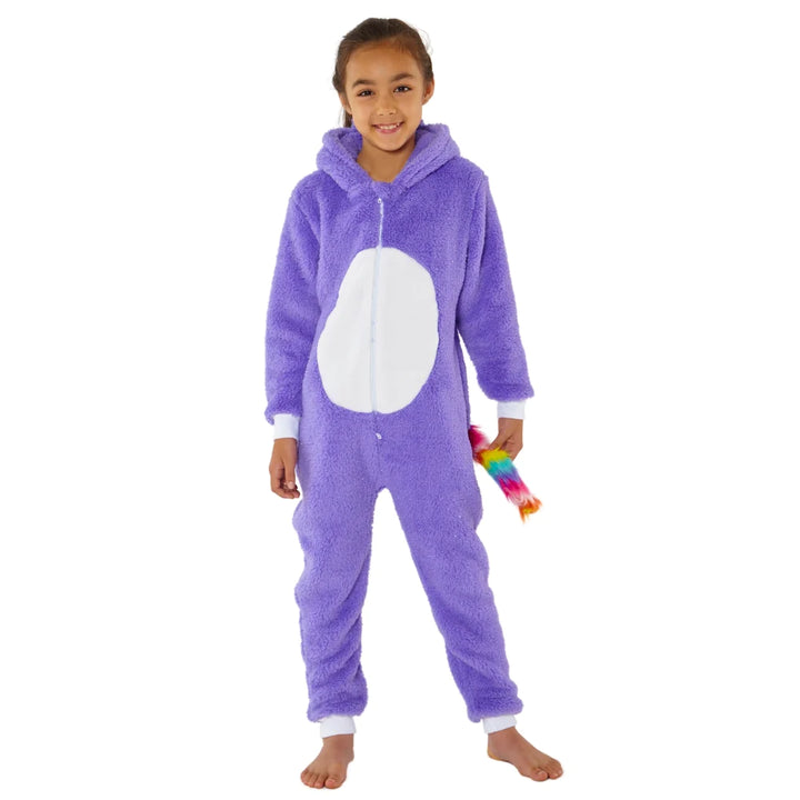 Kósýgalli Einhyrninga Purple glitter Rainbow