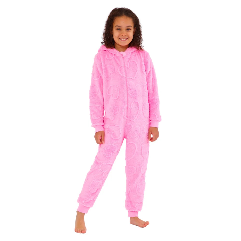 Kósýgalli Bleikur með hjörtum - barna