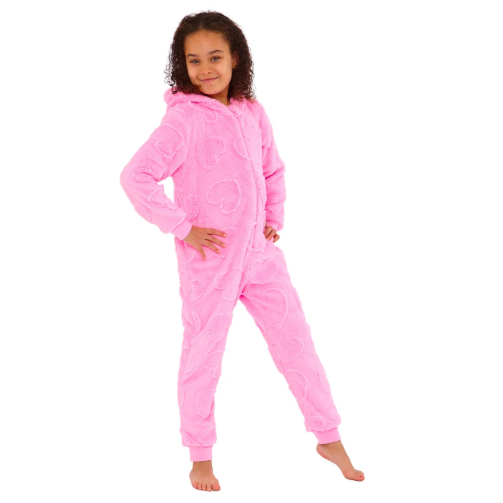 Kósýgalli Bleikur með hjörtum - barna