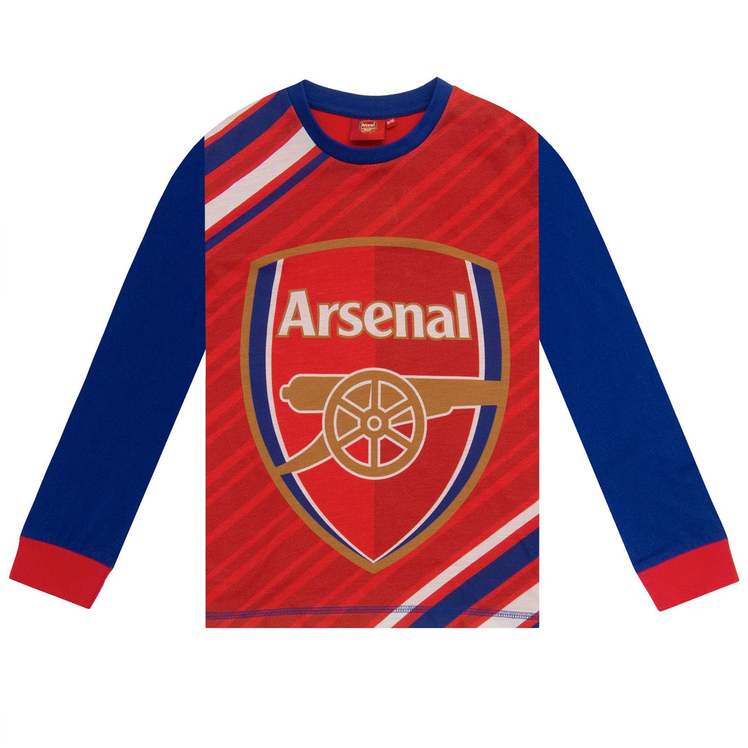 Arsenal – Náttföt barna (löng) – Rauð/dökkblá – mynd 8