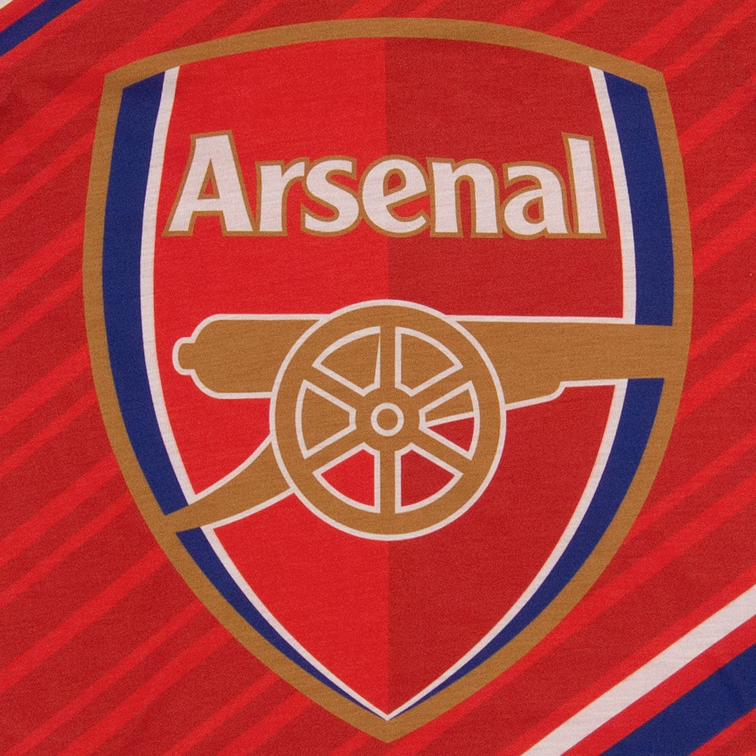 Arsenal – Náttföt barna (löng) – Rauð/dökkblá – mynd 4