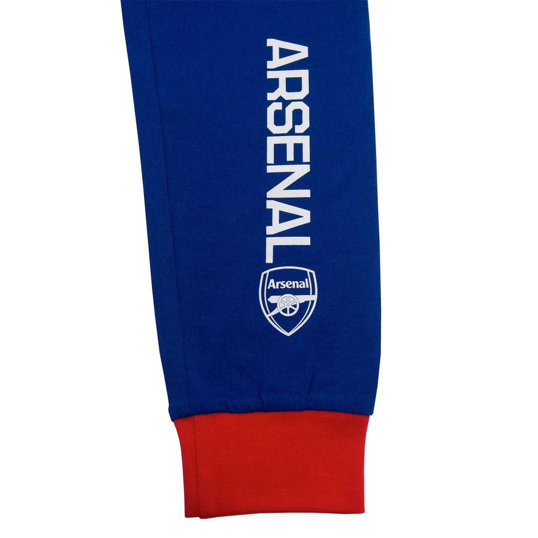 Arsenal – Náttföt barna (löng) – Rauð/dökkblá – mynd 5